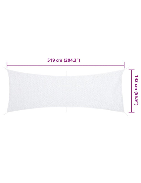 Rete Mimetica con Custodia di Conservazione 519x142 cm Bianca