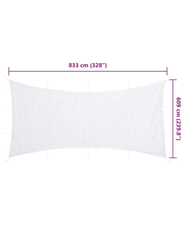 Rete Mimetica con Custodia di Conservazione 833x609 cm Bianca