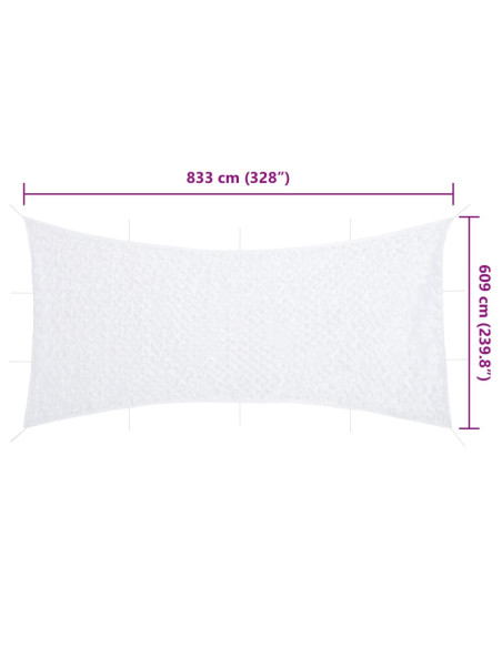 Rete Mimetica con Custodia di Conservazione 833x609 cm Bianca