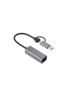 i-tec Metal USB-C/USB-A 2.5Gbps Ethernet Adapter