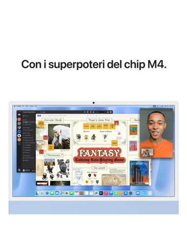 IMAC 24  M4 BLU/10CORE/24GB/512GB