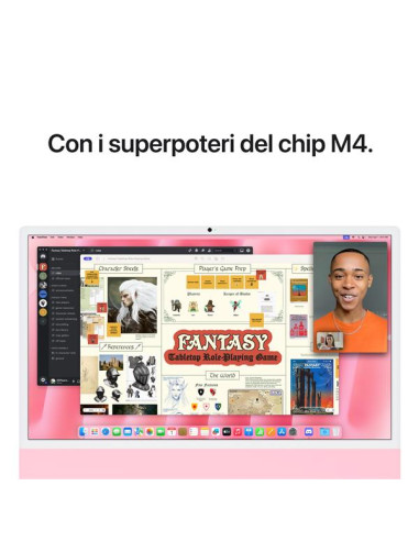 IMAC 24  M4 PNK/10CORE/16GB/256GB