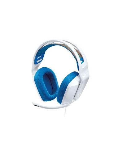 HEADSET GAMING G335 WIRED WHITE