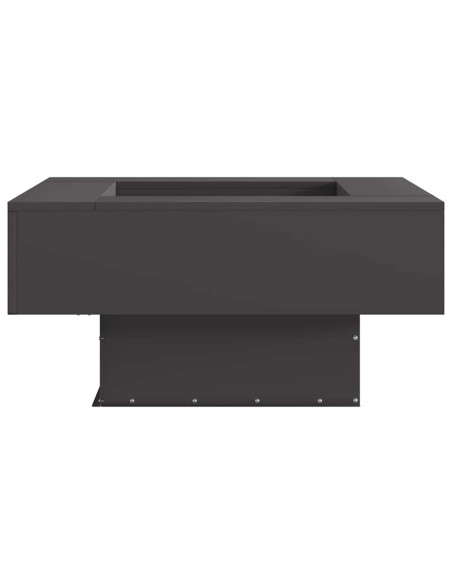 Focolare Nero 80 x 80 x 40 cm Acciaio