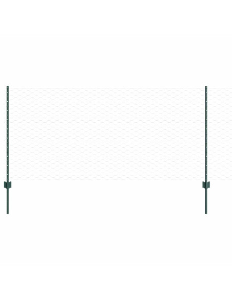 Recinzione con Posto Verde 1 x 25 m Acciaio