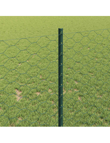 Recinzione con Posto Verde 1 x 25 m Acciaio