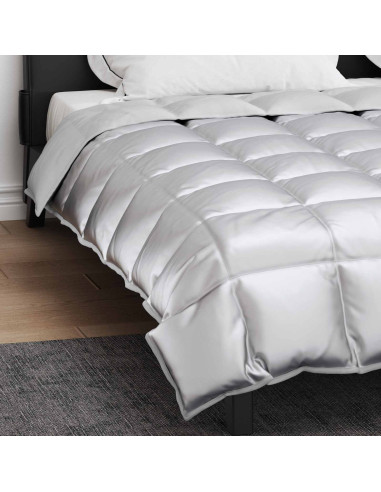 Duvet Invernale Argento 220 x 260 cm Satin e Micropile