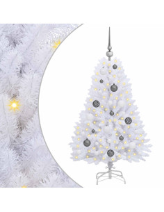 Albero di Natale artificiale Bianco 68 x 68 x 120 cm 2