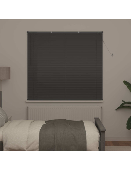 Tenda Veneziana Regolabile Grigio Argento 150 x 140 cm PVC