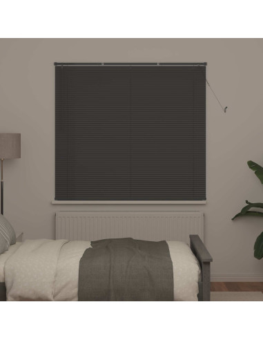 Tenda Veneziana Regolabile Grigio Argento 150 x 160 cm PVC