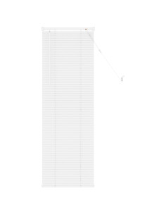 Tenda Veneziana Regolabile Bianco 150 x 40 cm PVC 2