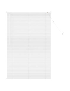 Tenda Veneziana Regolabile Bianco 150 x 80 cm PVC 2