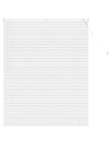 Tenda Veneziana Regolabile Bianco 150 x 110 cm PVC