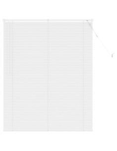 Tenda Veneziana Regolabile Bianco 150 x 120 cm PVC 2