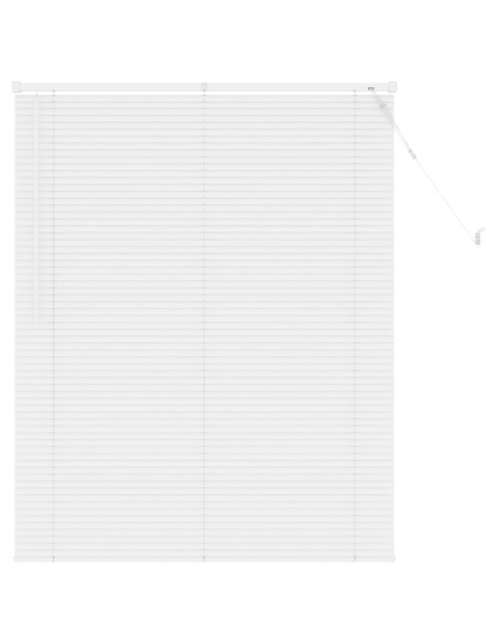 Tenda Veneziana Regolabile Bianco 150 x 120 cm PVC