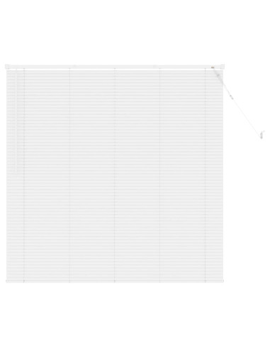 Tenda Veneziana Regolabile Bianco 150 x 130 cm PVC