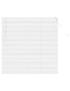 Tenda Veneziana Regolabile Bianco 150 x 140 cm PVC 2