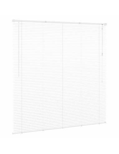 Tenda Veneziana Regolabile Bianco 150 x 150 cm PVC