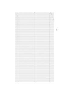 Tenda Veneziana Regolabile Bianco 213 x 120 cm PVC 2