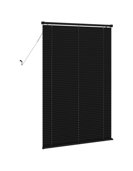 Tenda Veneziana Regolabile Nero 150 x 90 cm PVC