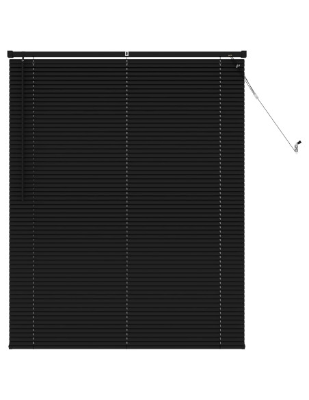 Tenda Veneziana Regolabile Nero 150 x 120 cm PVC