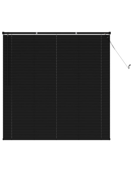 Tenda Veneziana Regolabile Nero 150 x 150 cm PVC