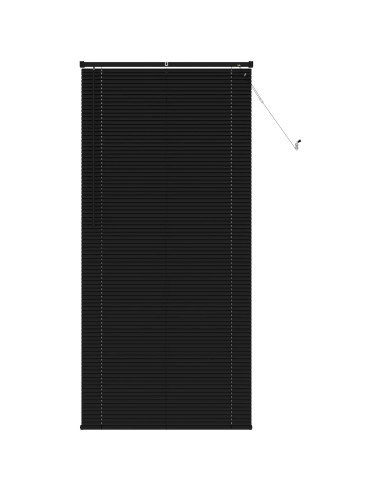 Tenda Veneziana Regolabile Nero 213 x 100 cm PVC