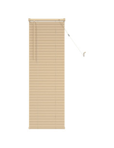 Tenda Veneziana Marrone Chiaro con Motivo 150 x 60 cm PVC 2