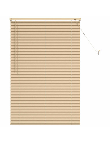 Tenda Veneziana Marrone Chiaro con Motivo 150 x 70 cm PVC