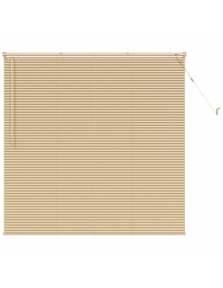 Tenda Veneziana Marrone Chiaro con Motivo 150 x 160 cm PVC