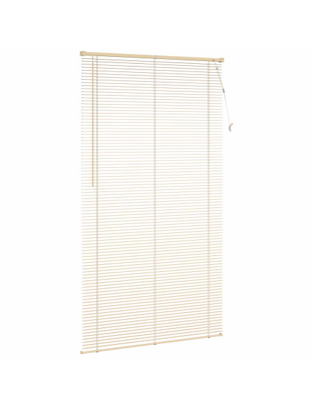 Tenda Veneziana Marrone Chiaro con Motivo 213 x 110 cm PVC