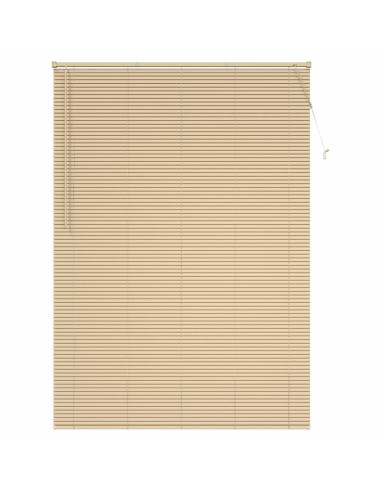 Tenda Veneziana Marrone Chiaro con Motivo 213 x 150 cm PVC