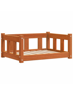 Letto per Cani Marrone cerato 65,5 x 50 x 28 cm Pino massello 2