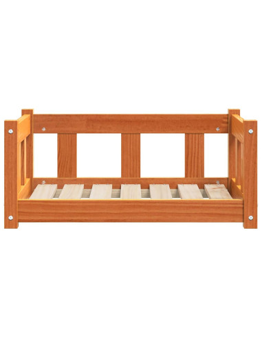 Letto per Cani Marrone cerato 65,5 x 50 x 28 cm Pino massello