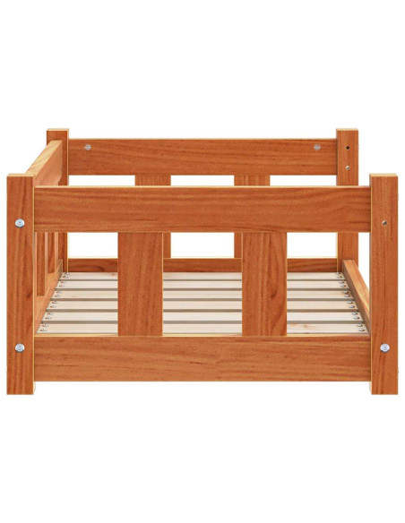 Letto per Cani Marrone cerato 65,5 x 50 x 28 cm Pino massello