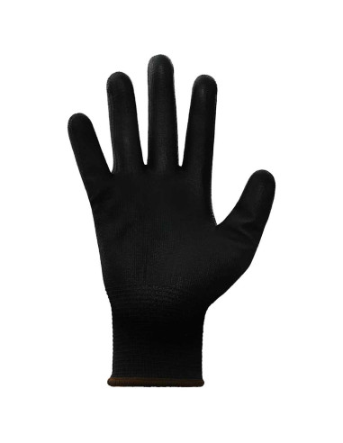 Guanti da Lavoro 12 pcs Nero 8 / m Poliestere