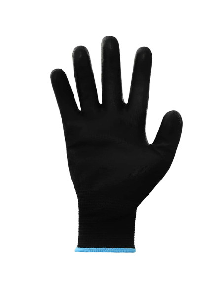 Guanti da Lavoro 12 pcs Nero 9 / l Poliestere