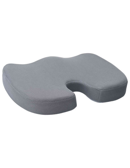 Cuscino con cuscino Grigio 46 x 38 x 8 cm Rete