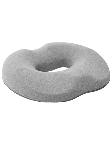 Cuscino con cuscino Grigio chiaro 42 x 37 x 8 cm Cotone