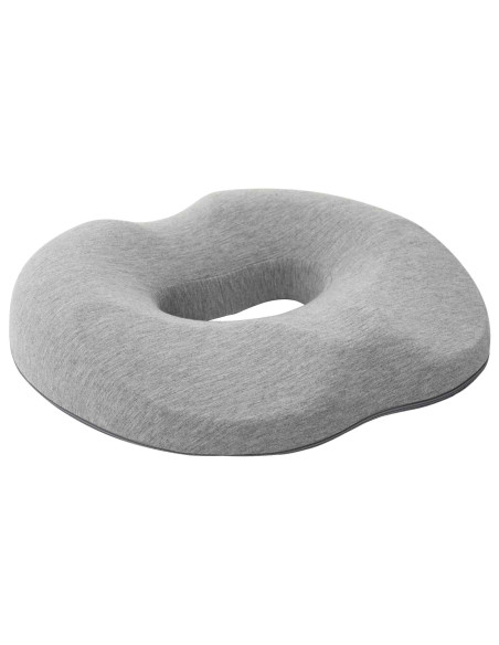 Cuscino con cuscino Grigio chiaro 42 x 37 x 8 cm Cotone