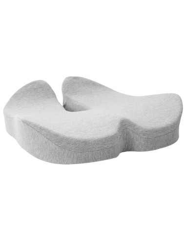 Cuscino con cuscino Grigio chiaro 50 x 43 x 10 cm Cotone