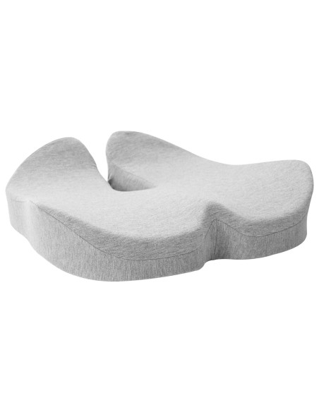 Cuscino con cuscino Grigio chiaro 50 x 43 x 10 cm Cotone