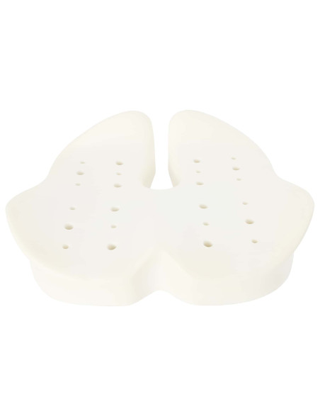 Cuscino con cuscino Grigio scuro 50 x 43 x 10 cm Cotone