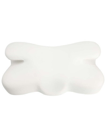 Cuscino con cuscino Bianco 59 x 38 x 14 cm Poliestere