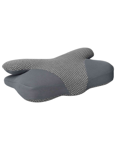 Cuscino con cuscino Grigio 59 x 38 x 14 cm Poliestere