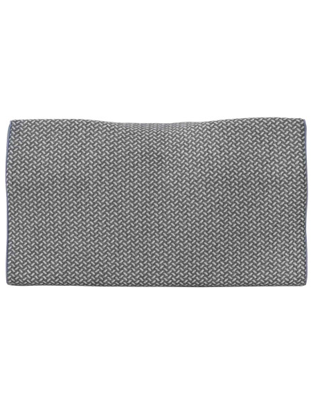 Cuscino con cuscino Grigio 60 x 34 x 11 cm Poliestere