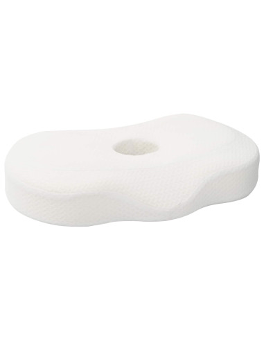 Cuscino con cuscino Bianco 55 x 36 x 10 cm Poliestere