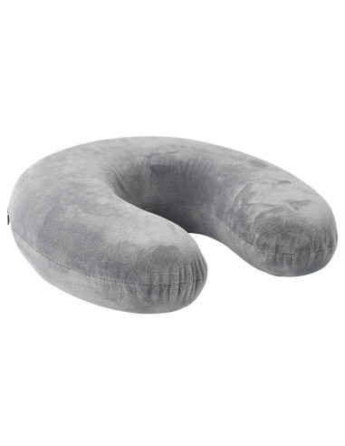 Cuscino con cuscino Grigio 27 x 27 x 8,5 cm Velluto