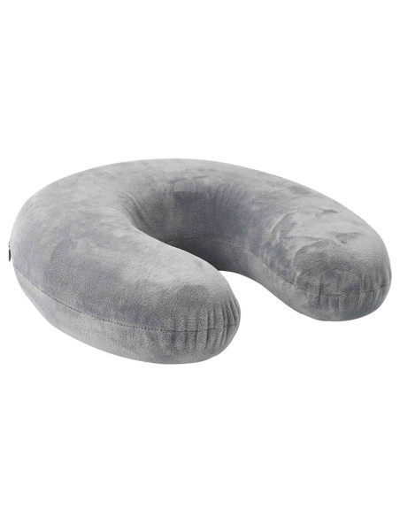 Cuscino con cuscino Grigio 27 x 27 x 8,5 cm Velluto