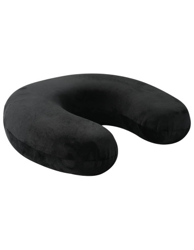 Cuscino con cuscino Nero 27 x 27 x 8 cm Velluto